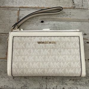 Michael Kors double zip wallet